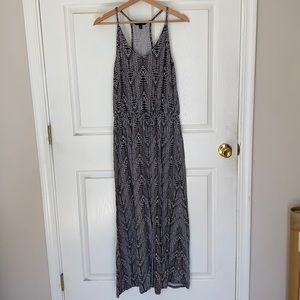Banana Republic racer back maxi dress